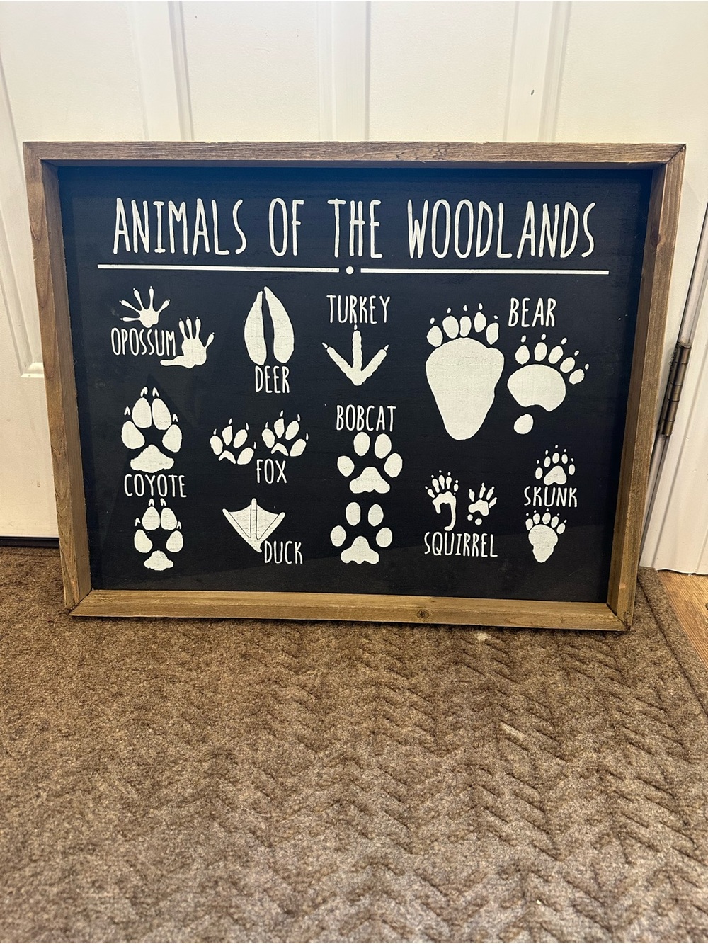 Animals Of The Woodlands Wood Wall Decor